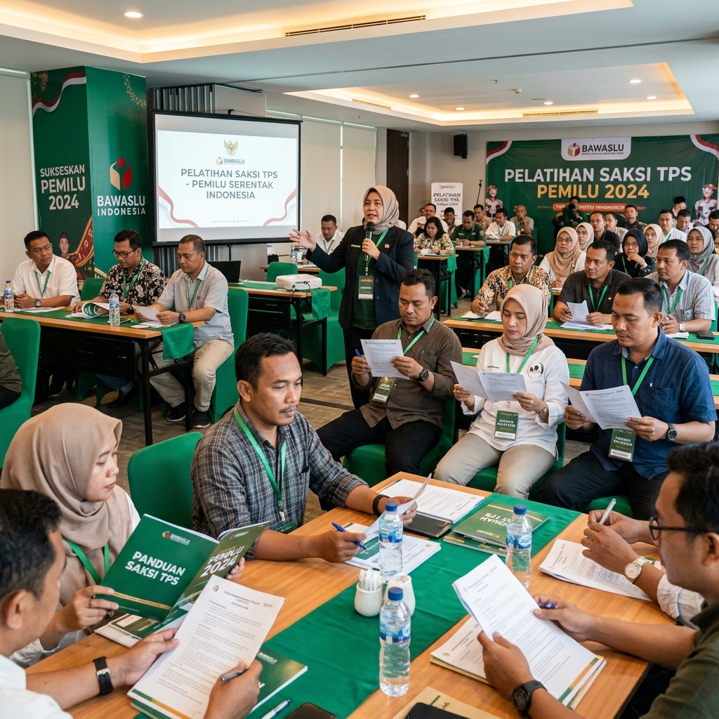 Pelatihan Saksi TPS: Mengawal Suara Rakyat